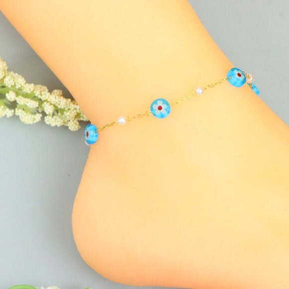 Handmade Anklet – A Stylish Choice for Women, Thoughtful Gift Idea, EVCH1295 - Picture 11 of 12
